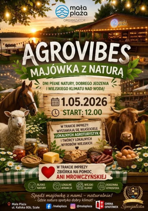 Zdjęcie do aktualności: „AGROVIBES – Majówka z Naturą” wiecej